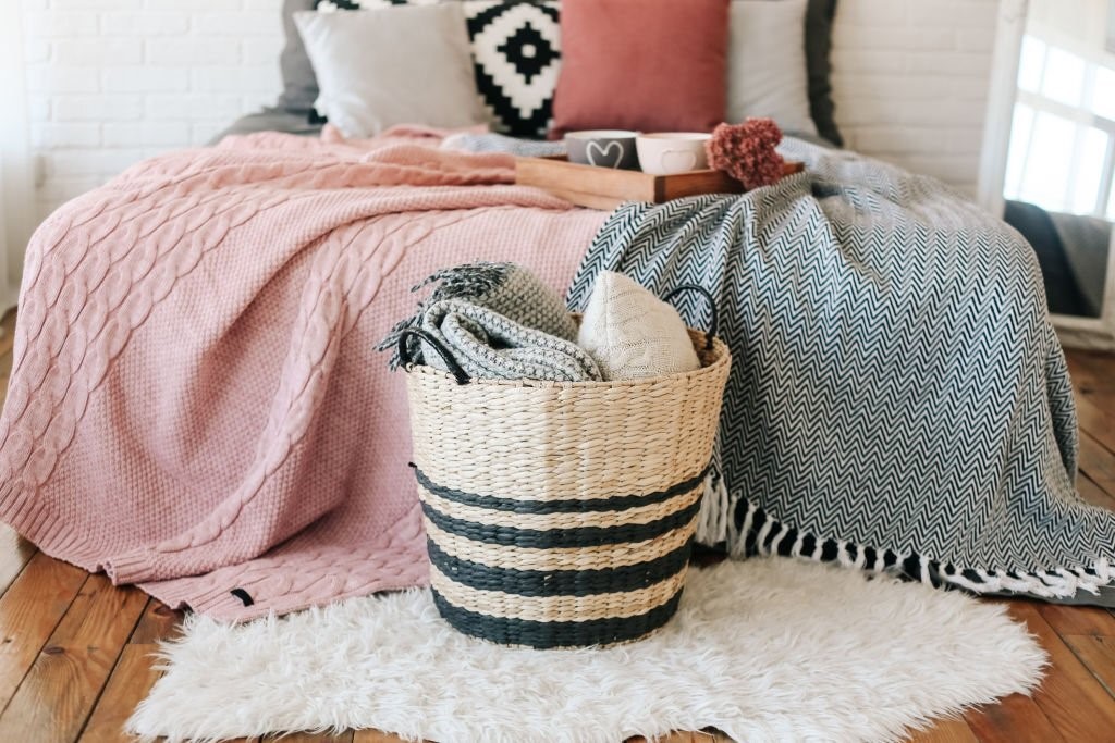 Stuff Rugs Into Large Pillowcases Or Sleeping Bags